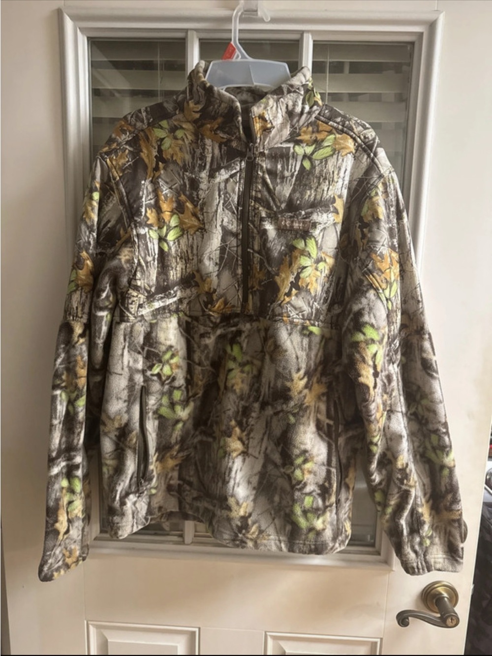 Columbia Camo Performance Fleece Pullover - Green & Brown